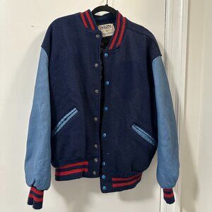 vintage varsity bomber jacket